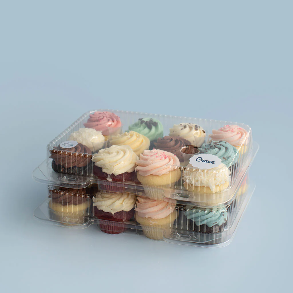 Classic Mini Cupcake Dozen (without nuts) | Two Pack - Image 2
