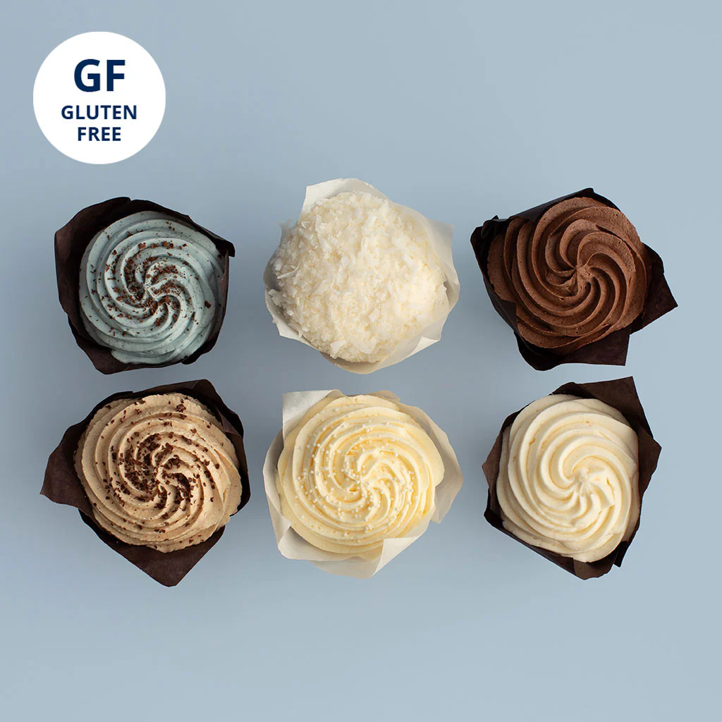 Gluten Free Classic Original Cupcake Half Dozen