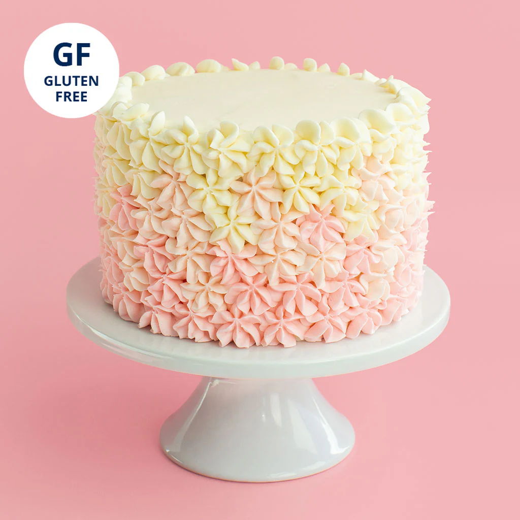Gluten Free Hydrangea Cake