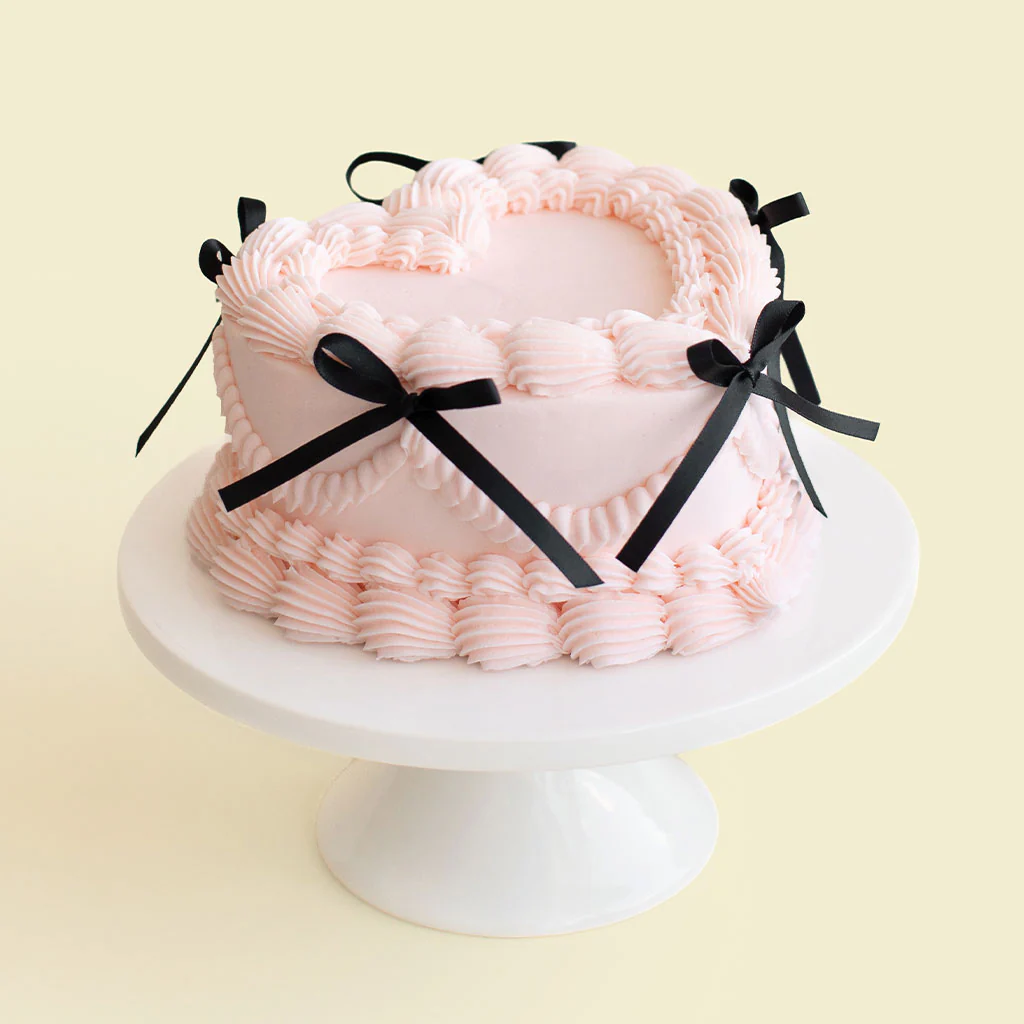 Heart Bow Cake - Image 2